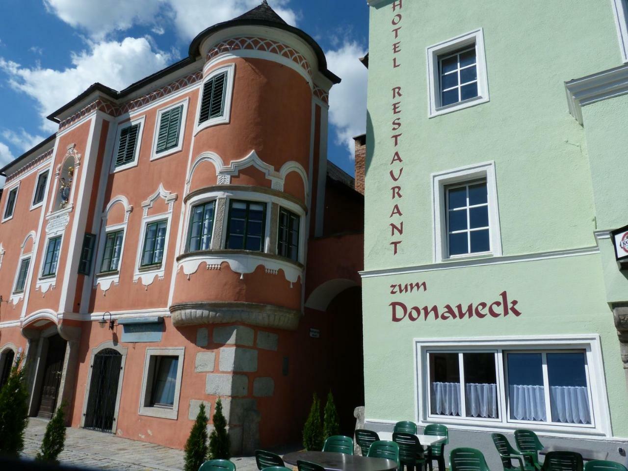 Hotel-Restaurant Zum Donaueck Mauthausen Exterior photo